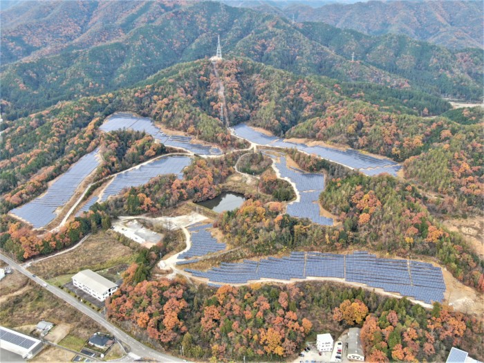 岐阜県 太陽光特高発電所１１MW